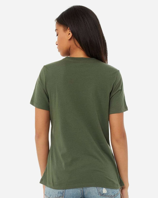 Bella+Canvas 6400 - T-shirt en jersey à manches courtes et coupe décontractée
