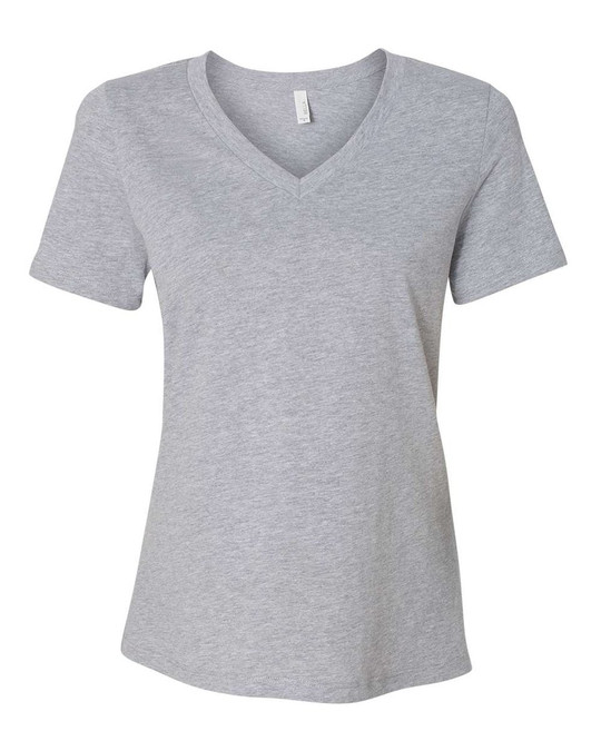 Bella+Canvas 6405CVC - T-shirt col V décontracté Heather CVC pour femmes