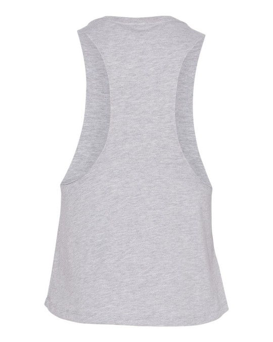 Bella+Canvas 6682 - Camiseta de Tirantes Recortada para Damas