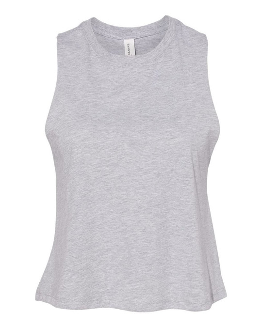 Bella+Canvas 6682 - Camiseta de Tirantes Recortada para Damas