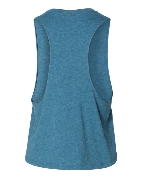 Bella+Canvas 6682 - Ladies Racerback Cropped Tank