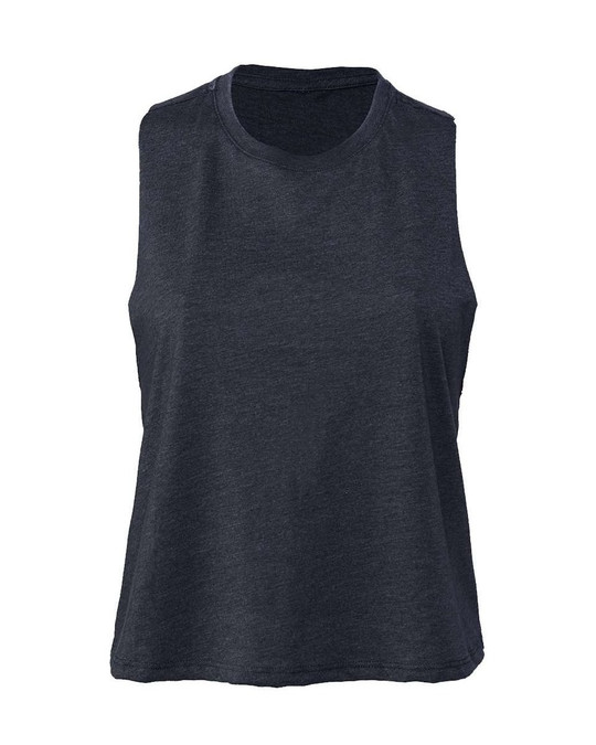 Bella+Canvas 6682 - Ladies Racerback Cropped Tank