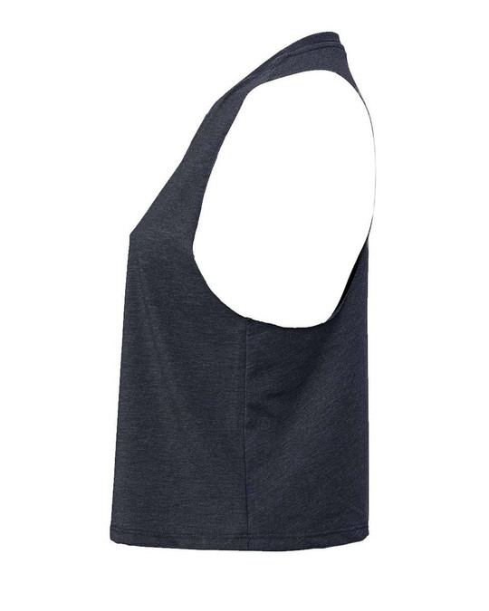 Bella+Canvas 6682 - Ladies Racerback Cropped Tank
