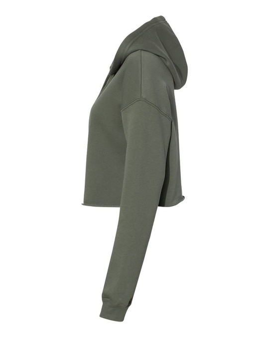 Bella+Canvas 7502 - Women's Cropped Fleece Hoodie