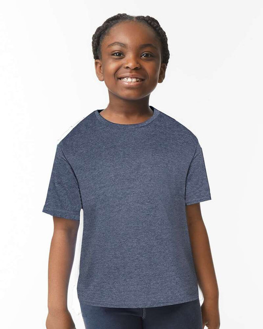 Gildan 64000B - T-shirt filé à l'anneau pour enfants