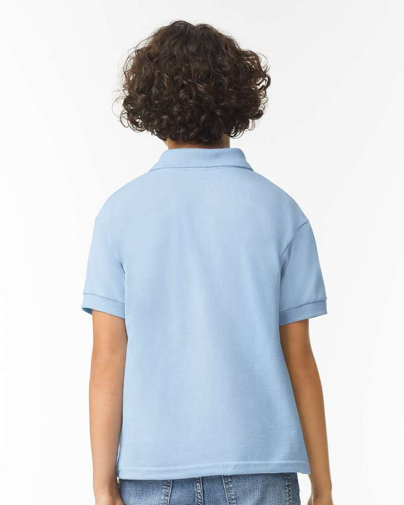 Gildan 8800B - YOUTH S/S JERSEY POLO JUNIOR 6 oz.
