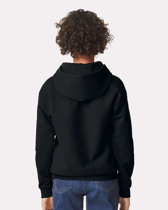 Gildan SF500B - Sudadera con Capucha de Peso Medio Softstyle® para Jóvenes