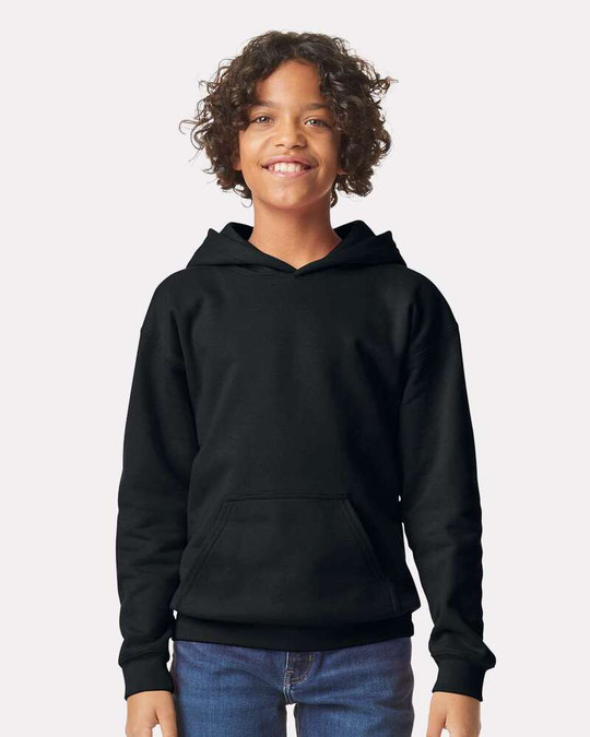 Gildan SF500B - Sudadera con Capucha de Peso Medio Softstyle® para Jóvenes
