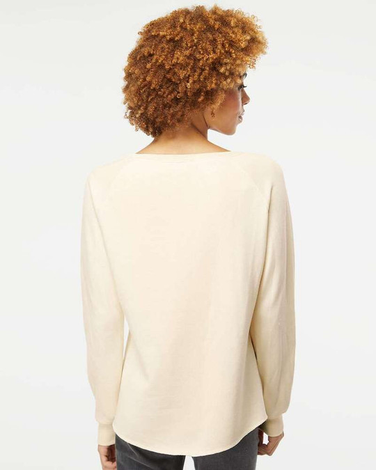 Independent Trading Co. PRM2000 - Sweatshirt ras du cou pour femme California Wave Wash