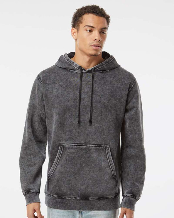 Independent Trading Co. PRM4500MW - Midweight Mineral Wash Hooded Sweatshirt
