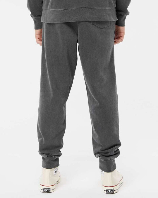 Independent Trading Co. PRM50PTPD - Pantalones de felpa teñidos con pigmento