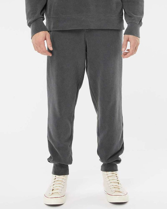 Independent Trading Co. PRM50PTPD - Pantalones de felpa teñidos con pigmento