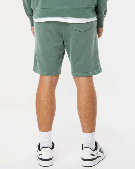 Independent Trading Co. PRM50STPD - Pantalones Cortos de Felpa Teñidos con Pigmento