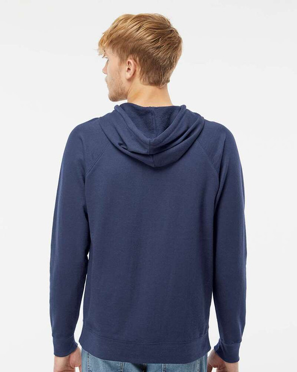 Independent Trading Co. SS1000 - Icon Unisex Lightweight Loopback Terry Hooded Sweatshirt