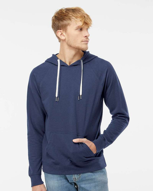 Independent Trading Co. SS1000 - Icon Unisex Lightweight Loopback Terry Hooded Sweatshirt