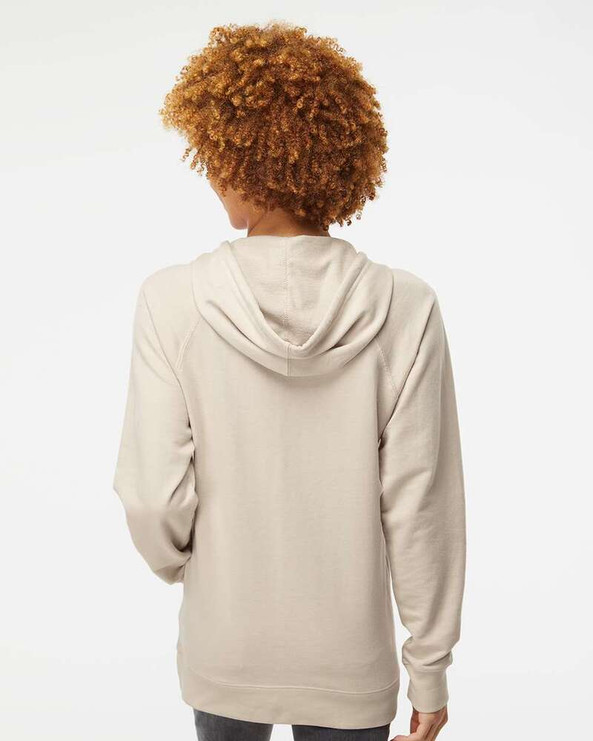 Independent Trading Co. SS1000 - Icon Unisex Lightweight Loopback Terry Hooded Sweatshirt