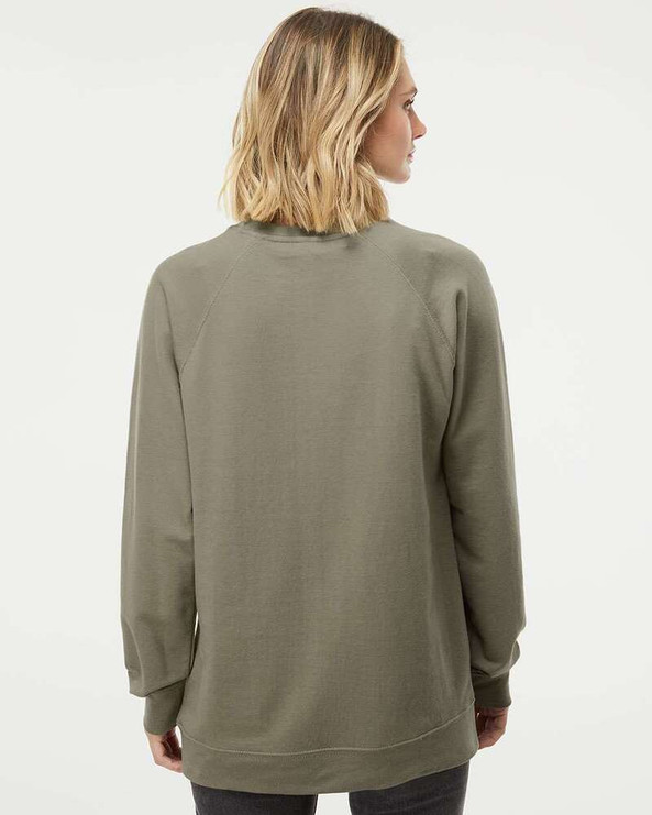 Independent Trading Co. SS1000C - Icon Unisex Lightweight Loopback Terry Crewneck Sweatshirt