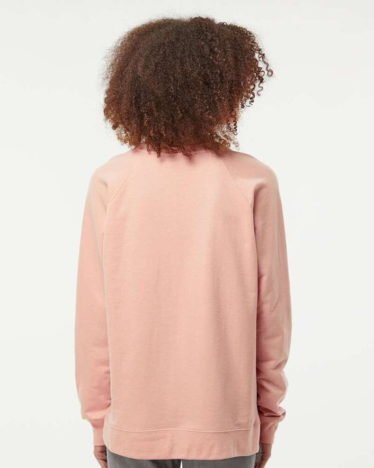 Independent Trading Co. SS1000C - Icône Sweatshirt Unisexe Léger Loopback Terry à Col Rond