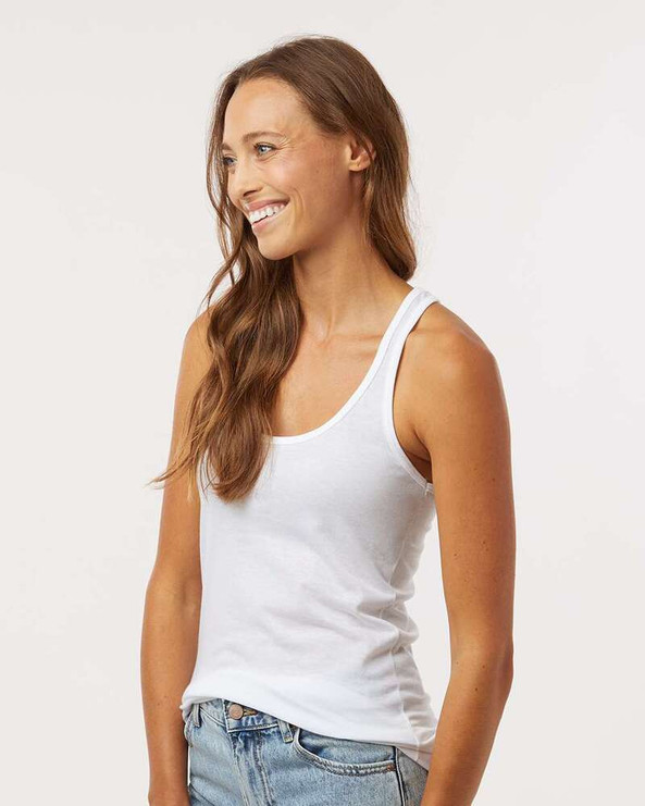M&O 3590 - Women's Racerback Blend Tank