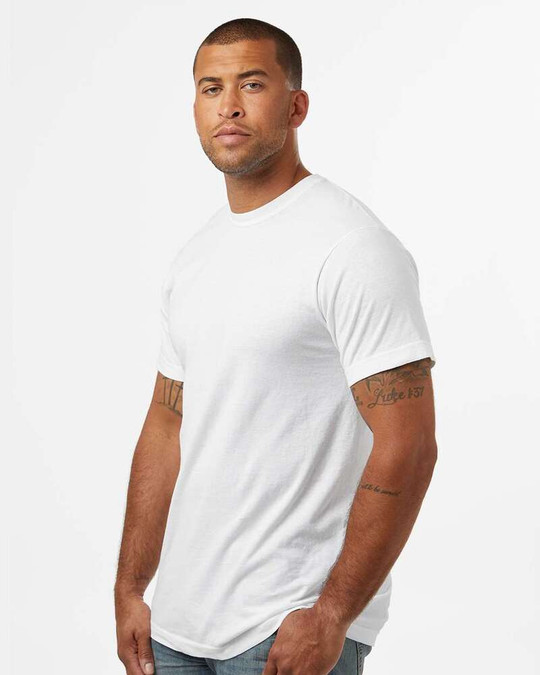 M&O 6500M - T-shirt unisexe teint en pièce vintage