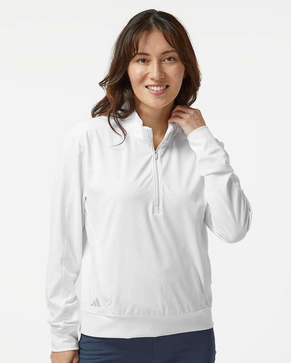Adidas A1002 - Women's Ultimate365 Quarter-Zip Pullover