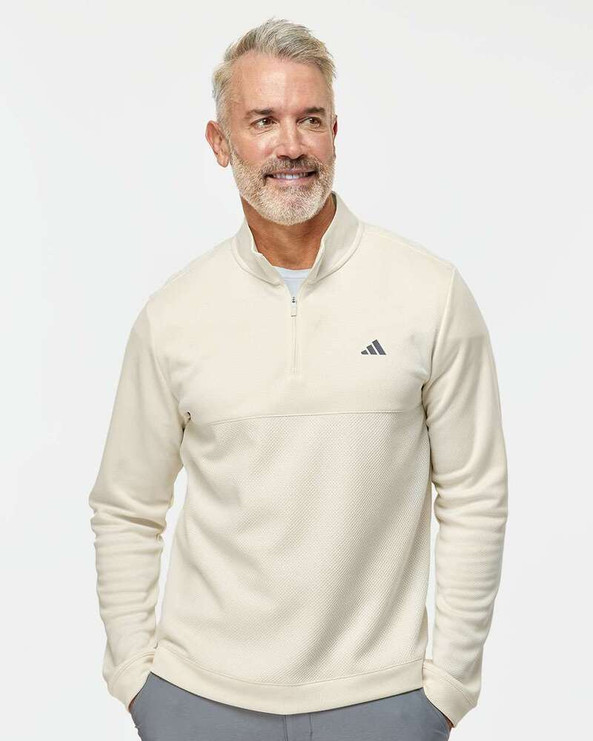 Adidas A2001 - Ultimate365 Textured Quarter-Zip Pullover