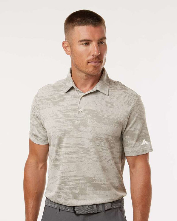 Adidas A2005 - Ultimate365 Textured Stripe Polo