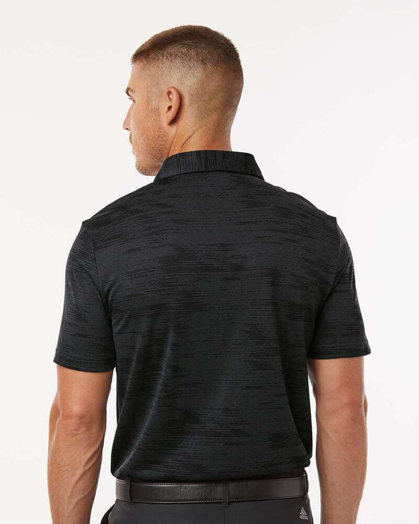 Adidas A2005 - Ultimate365 Textured Stripe Polo