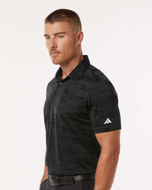 Adidas A2005 - Ultimate365 Textured Stripe Polo