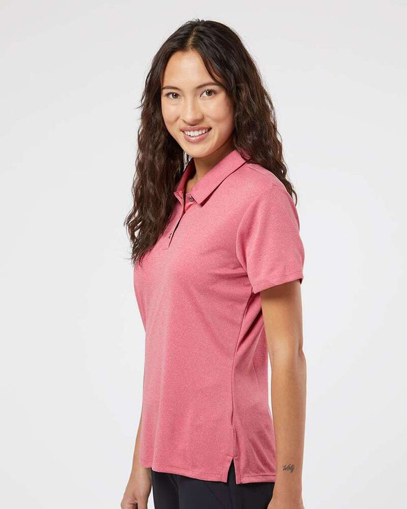 Adidas A241 - Women's Heathered Polo
