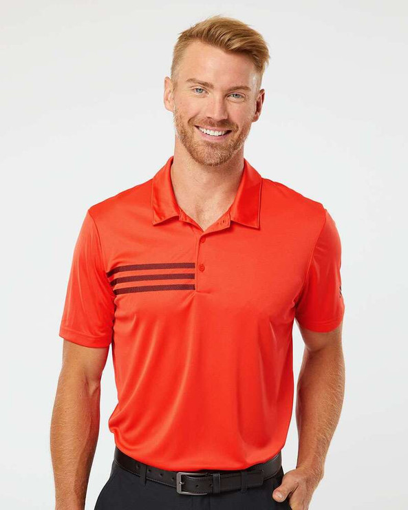 Adidas A324 - 3-Stripes Chest Polo