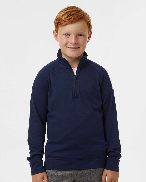 Adidas A4001 - Youth Quarter-Zip Pullover