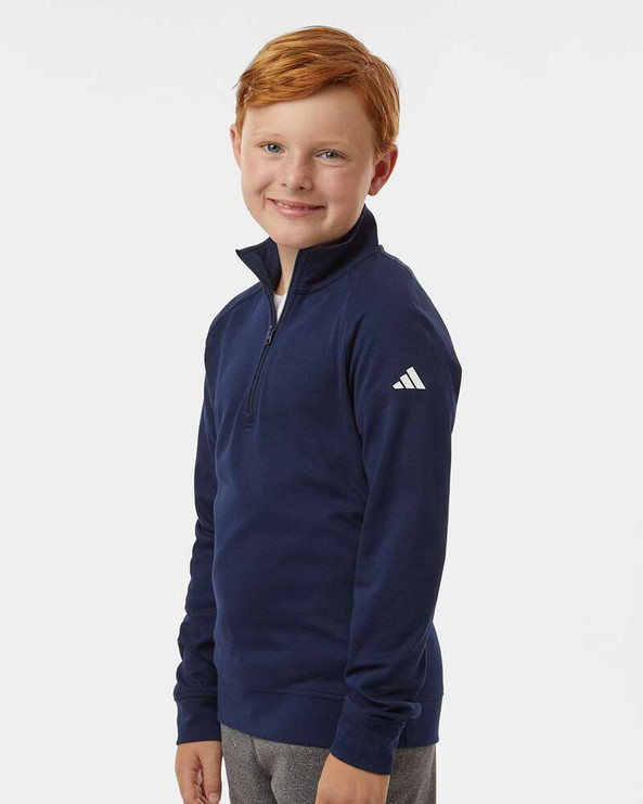 Adidas A4001 - Youth Quarter-Zip Pullover