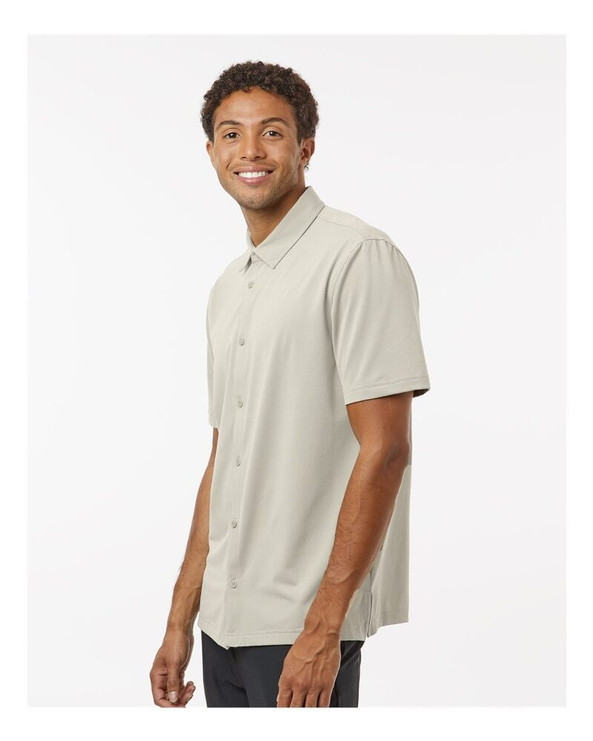 Adidas A595 - Button Down Short Sleeve Shirt