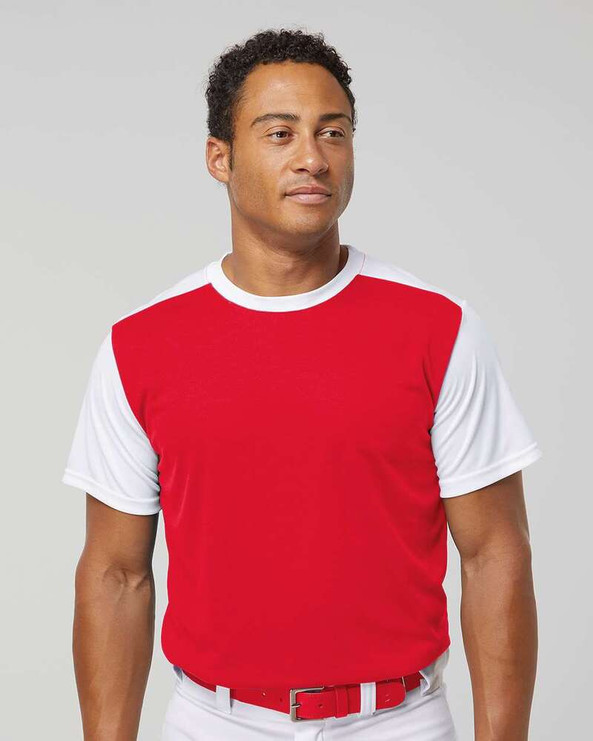 Alleson Athletic 532CJ - Alleson Adult Crew Neck Baseball Jersey