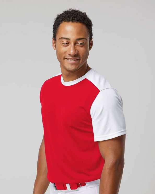 Alleson Athletic 532CJ - Alleson Adult Crew Neck Baseball Jersey