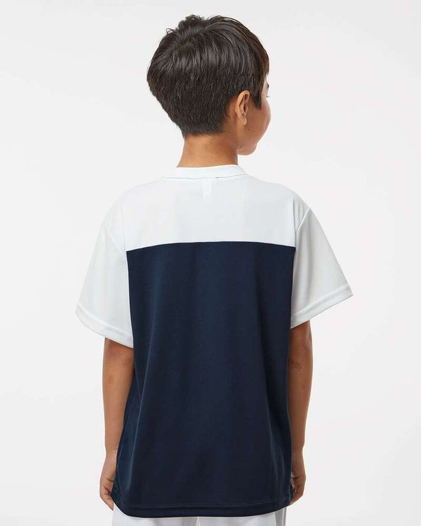 Alleson Athletic 532CJY - Alleson Youth Crew Neck Baseball Jersey