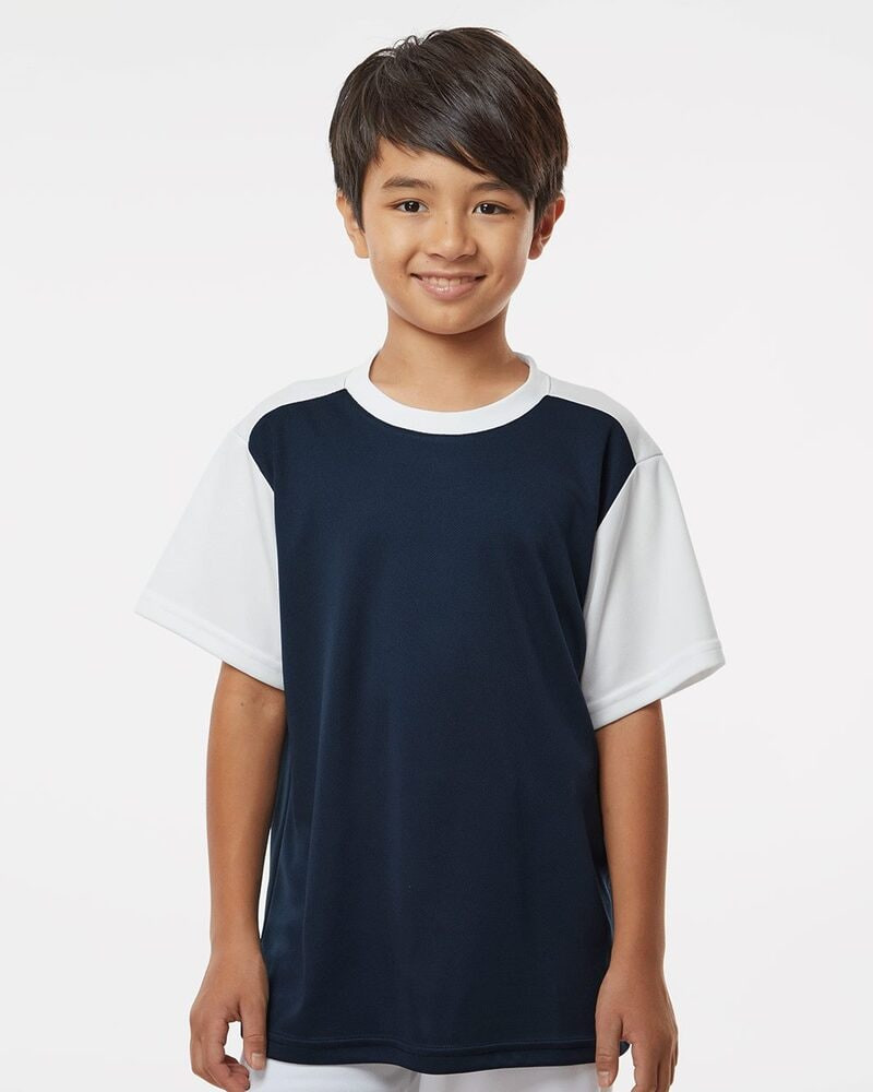 Alleson Athletic 532CJY - Alleson Youth Crew Neck Baseball Jersey