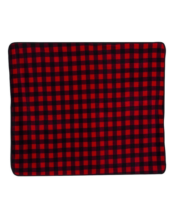 Alpine Fleece 8702 - Polyester/Nylon Patterned Picnic Blanket