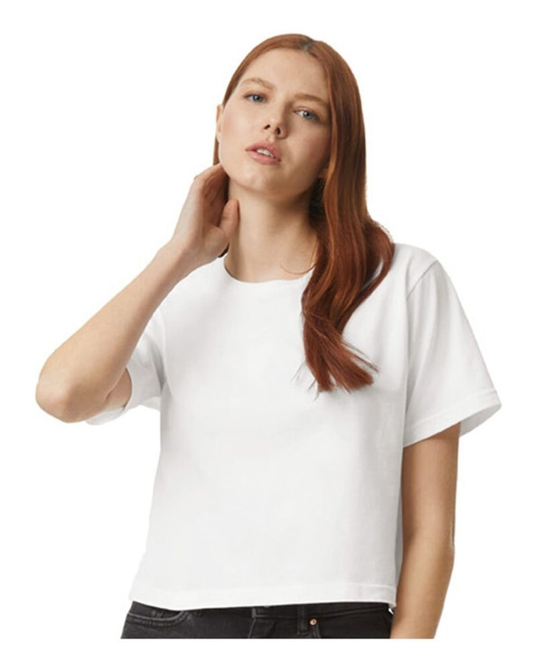 American Apparel 102 - Women's Fine Jersey Boxy Tee