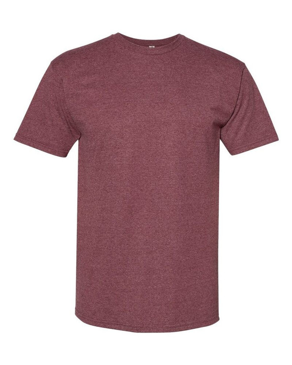 Bayside 1701 - USA-Made 50/50 Short Sleeve T-Shirt