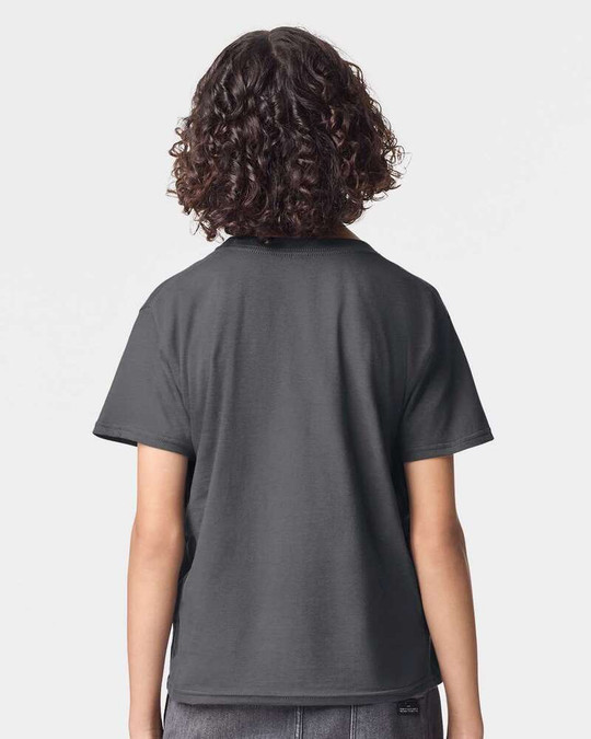 American Apparel 2001Y - Camiseta Juvenil de Punto Fino