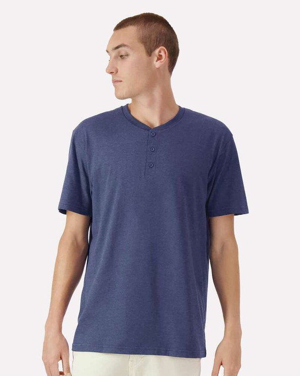 American Apparel 2004CVC - CVC Henley Tee