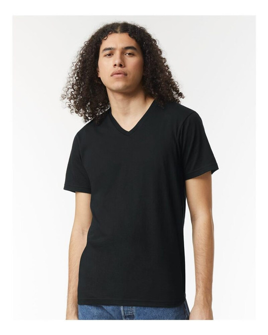 American Apparel 2006CVC - Camiseta de Cuello en V CVC