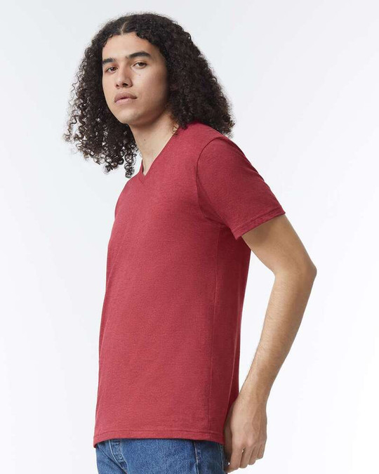 American Apparel 2006CVC - CVC V-Neck Tee
