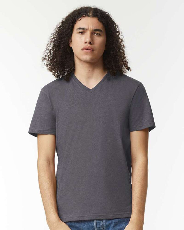 American Apparel 2006CVC - CVC V-Neck Tee