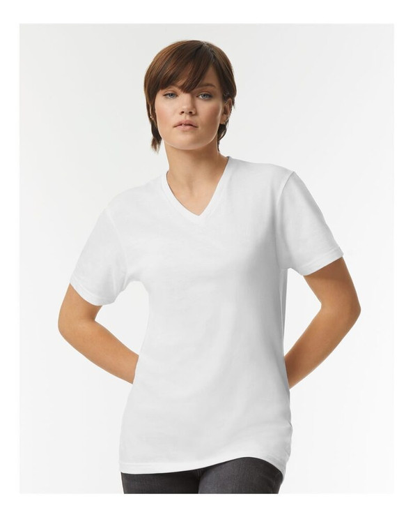 American Apparel 2006CVC - CVC V-Neck Tee