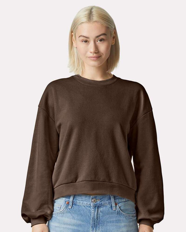 American Apparel RF494 - ReFlex Women's Fleece Crewneck Sweatshirt