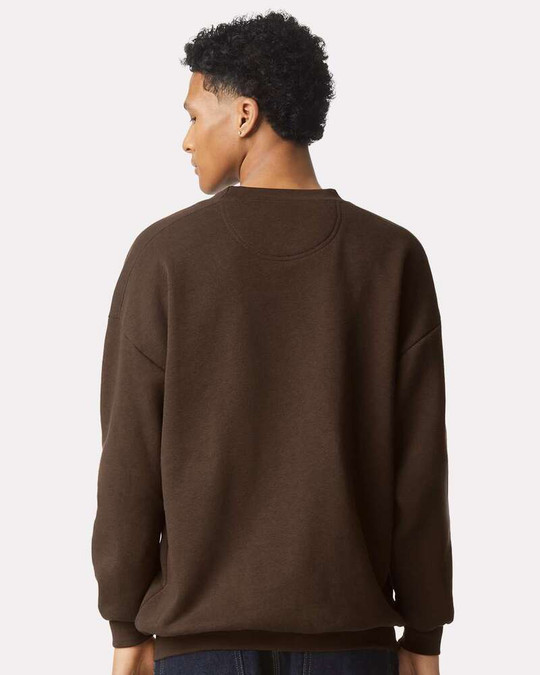 American Apparel RF496 - Sudadera ReFlex Fleece de cuello redondo