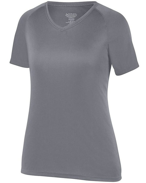 Augusta Sportswear 2792 - Remera Attain con mangas Raglán con propiedades que absorben la humedad de mujer 